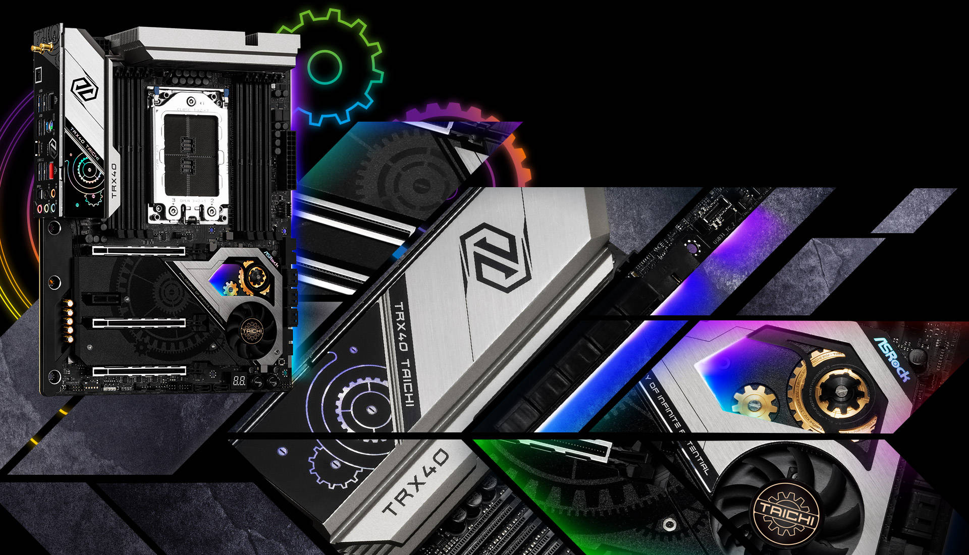 REVOLUTIONARY TRX40 MOTHERBOARDS
